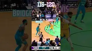 Lakers vs Hornets WILD ENDING 👀🔥
