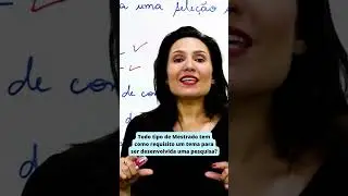 Todo tipo de mestrado tem como requisito um tema para ser desenvolvida uma pesquisa?