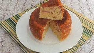 Как приготовить заливной пирог в мультиварке. Очень вкусный и простой рецепт.