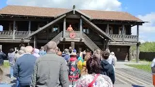 Рассказ о наших предках на Руси 10 века во время круиза на теплоходе на русский север.