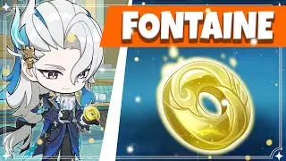 TODOS los Girocristal Radiante de FONTAINE. Genshin Impact