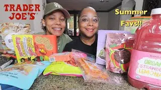 TRADER JOES NEW SUMMER SNACKS TASTE TEST & HONEST REVIEW!