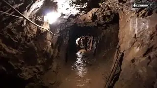All'interno della miniera Gaffione di Schilpario (BG)
