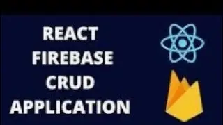 React Firebase crud operations ( insert, update and delete)