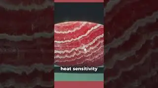 🔥 Explore the fiery beauty of red gems with Rhodochrosite! 💎✨