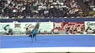 9th Team PRK Unidentified 3 FX - 1991 World Gymnastics Championships