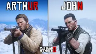 Arthur Morgan Vs John Marston - Who is Better? Ultimate Comparison (RDR2)
