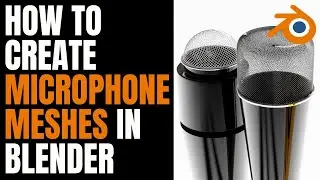 How to create microphones in Blender