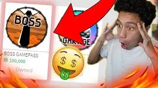 BUYING THE low budget BOSS GAMEPASS? (Roblox Jailbreak)