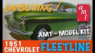 1951Chevrolet Fleetline by AMT Scale Model Kit / Español