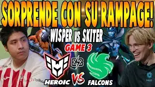 HEROIC vs FALCONS [GAME 3] BO3 - WISPER, SCOFIELD vs SKITER, AMMAR - DREAMLEAGUE SEASON 25 DOTA 2
