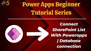 Connect SharePoint List With Powerapps  Database connection