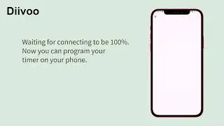 【Diivoo】WT-03 Bluetooth Water Timer Connection Tutorial