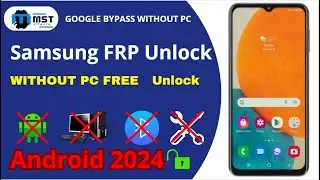 Samsung Galaxy FRP Bypass Without Talkback | A23 FRP Bypass 2024