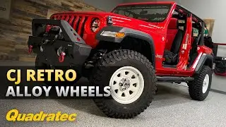 Quadratec CJ Retro Alloy Wheels Review for Jeep Wrangler JK, JL & Gladiator JT