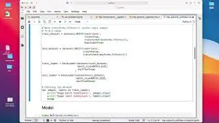 L9.3.2 Multilayer Perceptron in PyTorch -- Code Example Part 2/3 (Jupyter Notebook)