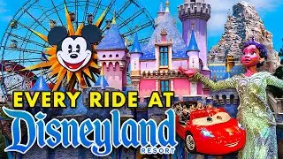 Every Ride at Disneyland Resort