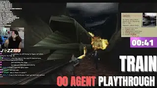 TRAIN 00 AGENT | Goldeneye 007 | Playthrough Unedited XBOX SERIES X