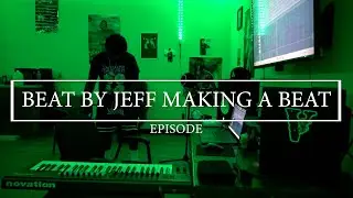 Beat by Jeff cookin' up a beat from scratch