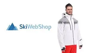 CMP, Softshell jacket zip hood, softshell ski jacket, men, white/grey