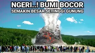 Ngeri..! Bumi Bocor Semakin Besar Setinggi Gunung Terjadi di Jawa Tengah
