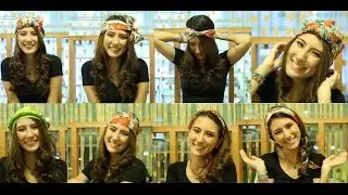 Different Ways To Wear Your Head Scarf / Bandana
