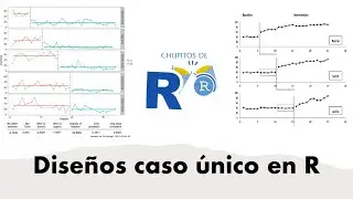 Como hacer un estudios de caso único en R y Rstudio [Chupito de R] single case design