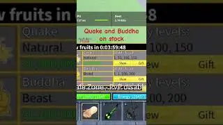 Is this w or l stock? #roblox #bloxfruits #buddha #quake