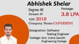 Video Testimonial by abhishek shelar | Placed in 2022 | Qspiders Thane