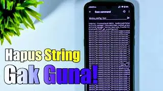 Cara Hapus "Script/Config" di device_config