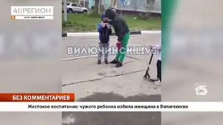 •БЕЗ КОММЕНТАРИЕВ: Жестокое воспитание: чужого ребенка избила женщина в Вилючинске•
