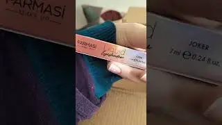 Farmasi kutu açılımı ve nar seti