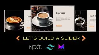 🚀 Creating a Stunning Slider/Carousel with Next JS 14 and Tailwind CSS | Step-by-Step Tutorial