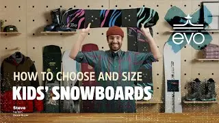 How to Choose & Size Kids' Snowboards