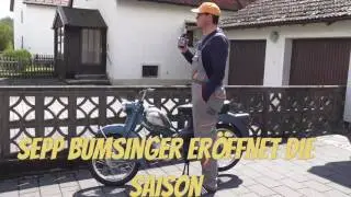 SEPP BUMSINGER fährt Zündapp leicht frisiert