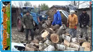 В ДЕРЕВНЕ ДРОВ МНОГО ХВАТИТ НА ВСЕХ