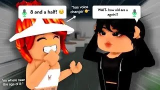 Being an 8 YEAR OLD in MM2 Voice Chat...Again