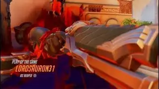 I pressed Q #overwatch2 #reaperoverwatch #potg #ps4