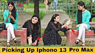 Picking Up Iphone 13 Pro Max In Front Of Girls@crazycomedy9838