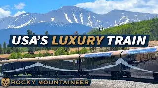2 DAYS on the USA's LUXURY Train! (THE ROCKY MOUNTAINEER)