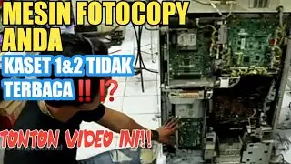 CARA MENGATASI KERTAS TIDAK MENDETEKSI, MESIN CANON IR 5075/5050/5570