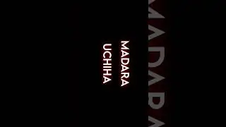 Ghost of Uchiha || Madara Uchiha 😈 
