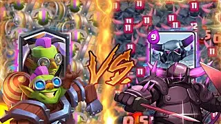 P.E.K.K.A 👾 ARMY 🆚 G.O.B MACHINE 💀 ARMY - CLASH ROYALE