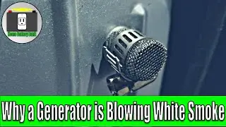 Why Your Generator is Blowing White Smoke [Top 3 Reasons]