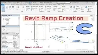 Video 16 part 2- Revit Spiral Ramps - Ramps by Floors