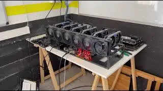 Rig 3060 TI para la minería de Criptomonedas 