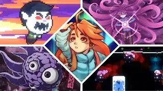 Celeste - All Bosses + Ending