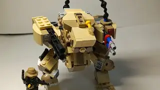 Робот Танк, управляемый оператором изнутри, #lego #лего