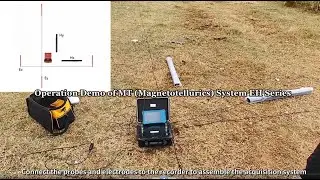Operation Demo of Magnetotellurics (MT) System EH Series
