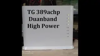 Basic Setting Router ex My Republic TG389acHP Dualband Gigabit LAN dan Gigabit WAN.